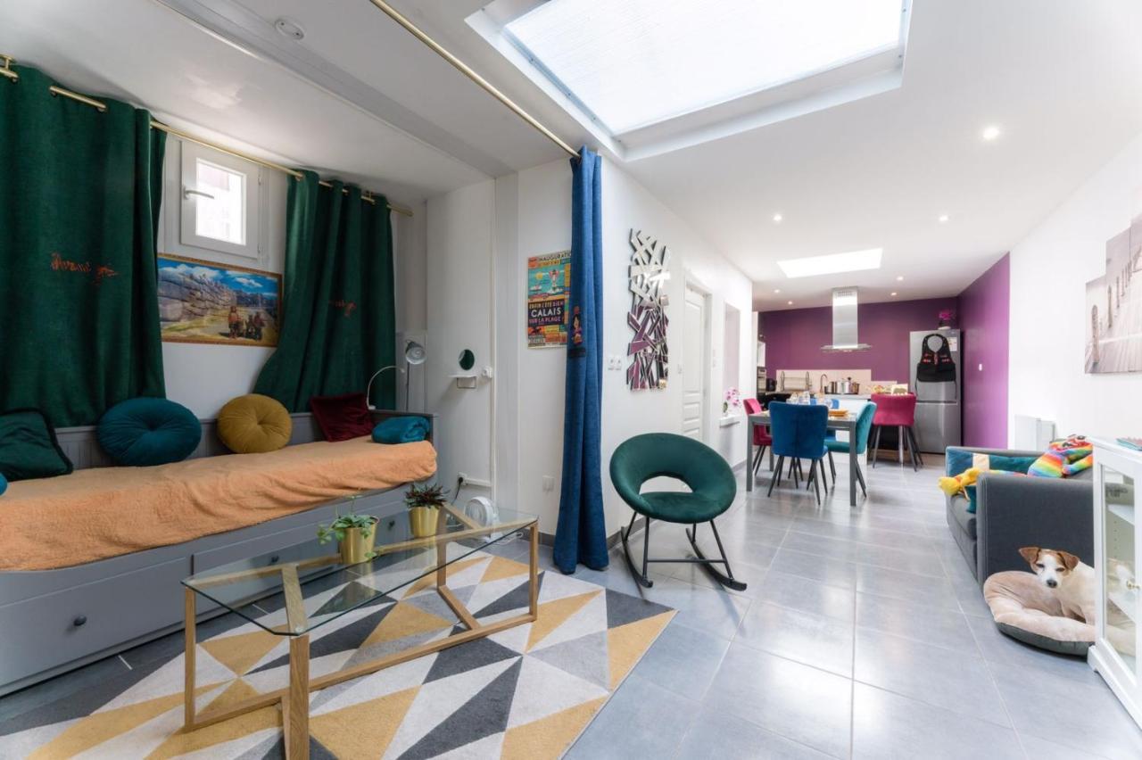 Casa Inca Calais - Appart Amazonas - Parking Free, Station Zewnętrze zdjęcie